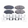 PowerStop 17-914 PowerStop - Z17 Low-Dust Ceramic Brake Pads with Hardware