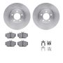 Dynamic Friction 6512-54346 Rotor Kit