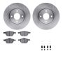 Dynamic Friction 6512-54408 Rotor Kit