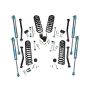 Superlift K184KG 18-20 Jeep Wrangler JL Unlimited - 4in Dual Rate Coil Lift Kit w/ King 2.0 Shocks