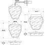 Stoptech 308.08390 Street Touring Brake Pads
