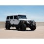 Road Armor 507AFF0B 07-18 Jeep Wrangler JK Stealth Front Fender Flare Body Armor w/LED DRL - Tex Blk