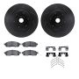 Dynamic Friction 8412-54071 Rotor Kit