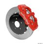 Wilwood 140-14815-R AERO6 Front Hat Kit 14.00 Red 03-09 Nissan 350Z w/Lines
