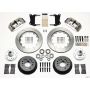 Wilwood 140-9804-P Narrow Superlite 6R Front Hub Kit 14.00in Polished 67-69 Camaro 64-72 Nova Chevelle