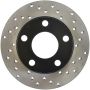 Stoptech 128.33047L 96-01 Audi A4 Quattro / 12/98-05 VW Passat Left Rear Drilled Rotor