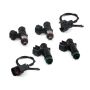 DeatschWerks 16U-17-1024-4 Set of 2 1000cc/min and 2 2400cc/min Injectors for Mazda FD RX7