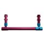 RACING POWER CO-PACKAGED RPCR2158 Holley 4150 Aluminum Fue l Log Red/Blue 3/8Innpt