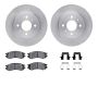 Dynamic Friction 6512-53017 Rotor Kit