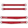 Camburg CAM-120033-RED Ford Raptor 21-23 KINETIK Series Rear Billet Trailing Arm Kit (Red)