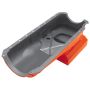 TRANS-DAPT TRA9729 6 Qt Pan - BB Chevy Painted