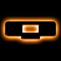 Oracle Lighting 3141-Q-005 Universal Illuminated LED Letter Badges - Matte Black Surface Finish - Q