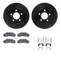 Dynamic Friction 8512-54104 Rotor Kit