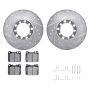 Dynamic Friction 7512-63168 Rotor Kit