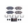 PowerStop Z23-831 PowerStop - Z23 Daily Driver Carbon-Fiber Ceramic Brake Pads with Hardware Kit