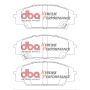 DBA 06-11 Honda Civic Si XP Performance Front Brake Pads