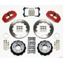 Wilwood 140-11920-R Narrow Superlite 4R Rear Kit 12.88in Red 84-87 Corvette C4