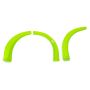 FIVESTAR FIV007-261-FGR MD3 Wheel Flares Dirt Fluorescent Green Right