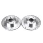PowerStop JBR760XPR PowerStop Evolution Performance Drilled, Slotted & Plated Brake Rotor Pair