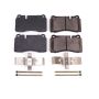 PowerStop 17-1165 PowerStop - Z17 Low-Dust Ceramic Brake Pads with Hardware