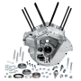 S&S Cycle 31-0000 84-91 BT w/ Stock Bore Super Stock Alternator Style Crankcase -Natural