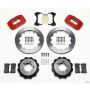 Wilwood 140-9286-R Dynapro Radial Rear Kit 13.00in Red Mitsubishi EVO VIII