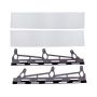 FIVESTAR FIV661-6737-B ABC Spoiler 6.5in x 60in 70 Degree Black