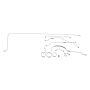 Omix Full Brake Line Set 10 Inch- 66-71 CJ5 134 CI