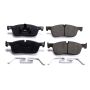 PowerStop 17-1838 PowerStop - Z17 Low-Dust Ceramic Brake Pads with Hardware