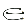 Moroso 27163 86-03 Harley-Davidson XL (Excl XL 1200S) Suppression Core Wire Set - Black