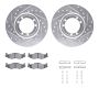 Dynamic Friction 7212-44001 Rotor Kit