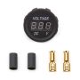 QUICKCAR RACING PRODUCTS QRP611-9017 Volt Gauge 1-3/8in Blue LED