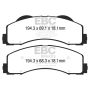 EBC Brakes DP63034 6000 Series Greenstuff Truck/SUV Brakes Disc Pads