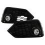 SPYDER 9043321 OEM Fog Light w/Switch - Clear