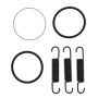 Vertex Pistons 823159 Vertex Gaskets 86-88 Kawasaki KDX200 Exhaust Gasket Kit