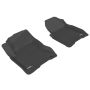3D MAXpider 2008-2013 Nissan Rogue Kagu 1st Row Floormat - Black