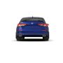 Rally Armor 2022 Honda Civic (Incl. Si/Sport/Touring) UR Black Mud Flap w/ Blue Logo