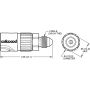 Wilwood 260-16770 Quick Disconnect - Female Side -3 AN