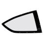 FIVESTAR FIV11002-65153-R 2019 LM Qtr Window Right Cut Drilled W/Blackout