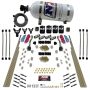 Nitrous Express 93106-10 8 CYL DRY DIRECT PORT, DUAL STAGE, 4 SOLENOIDS, WITH 10LB BOTTLE (200-600HP)