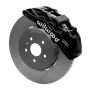 Wilwood 140-15431 SX6R Front Brake Kit 15in Lug Drive Slotted Black w/ Lines 10-14 Chevrolet Camaro SS