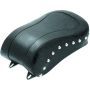 Mustang Motorcycle 75085 Mustang 84-06 Harley Standard Rear Tire Standard Touring Passenger Seat w/Studs - Black