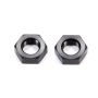 AEROQUIP AERFCM5099 Alum #4 Locknut Black