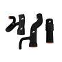 Mishimoto MMHOSE-C4-92TBK 92-97 Audi S4/S6 C4 Turbo Black Silicone Hose Kit