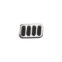 LOKAR LOKSG-6008 Chrome Brake Pad W/Rubbe