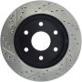 StopTech 99-06 GMC Sierra (2dr) Front Left Slotted & Drilled Rotor