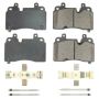 PowerStop 17-8007 PowerStop - Z17 Low-Dust Ceramic Brake Pads with Hardware