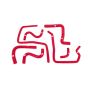 Mishimoto MMHOSE-SUB-ANC4RD 04-07 Subaru STI / 06-07 WRX Red Silicone Ancillary Hoses