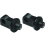 Kuryakyn 8896 Splined Peg Adapter XL Black
