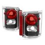 SPYDER 9036514 xTune Chevy Suburban 73-91 Euro Style Tail Lights - Black ALT-JH-CCK73-BK